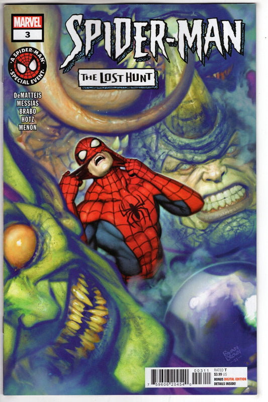 MARVEL PRH COMIC BOOK SPIDER-MAN LOST HUNT #3 (OF 5)