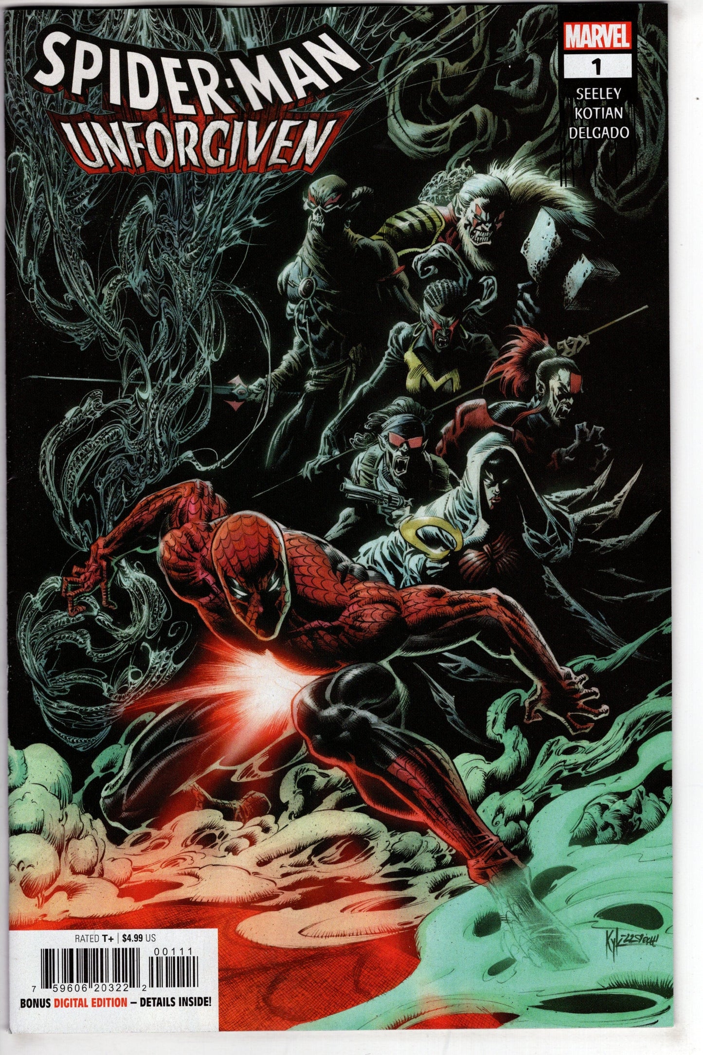 MARVEL PRH COMIC BOOK SPIDER-MAN UNFORGIVEN #1