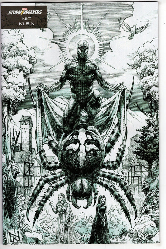 MARVEL PRH COMIC BOOK SPIDER-MAN UNFORGIVEN #1 KLEIN STORMBREAKER VAR