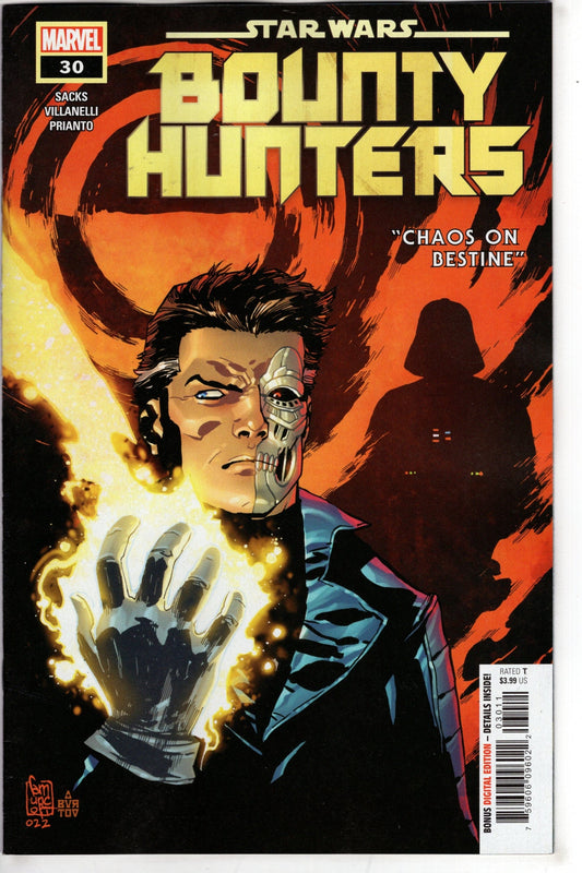 MARVEL PRH COMIC BOOK STAR WARS BOUNTY HUNTERS #30
