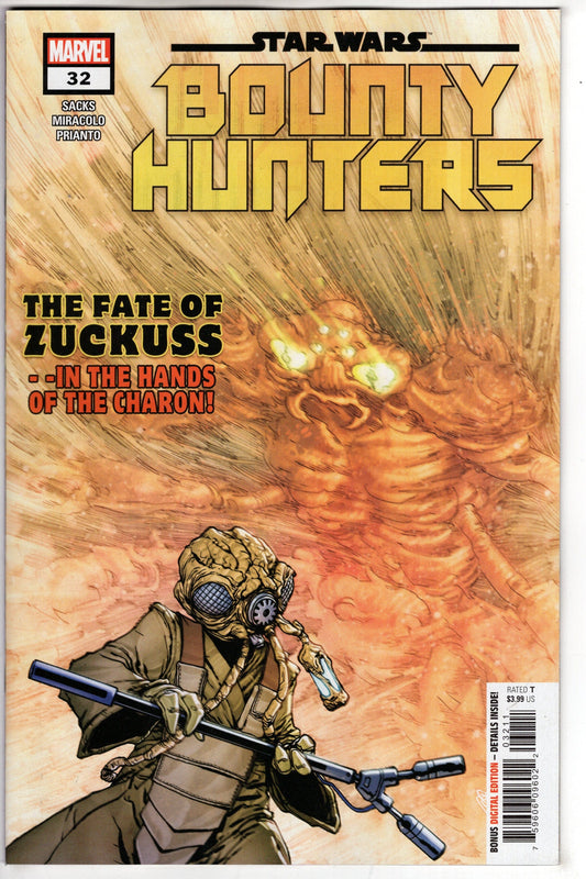 MARVEL PRH COMIC BOOK STAR WARS BOUNTY HUNTERS #32