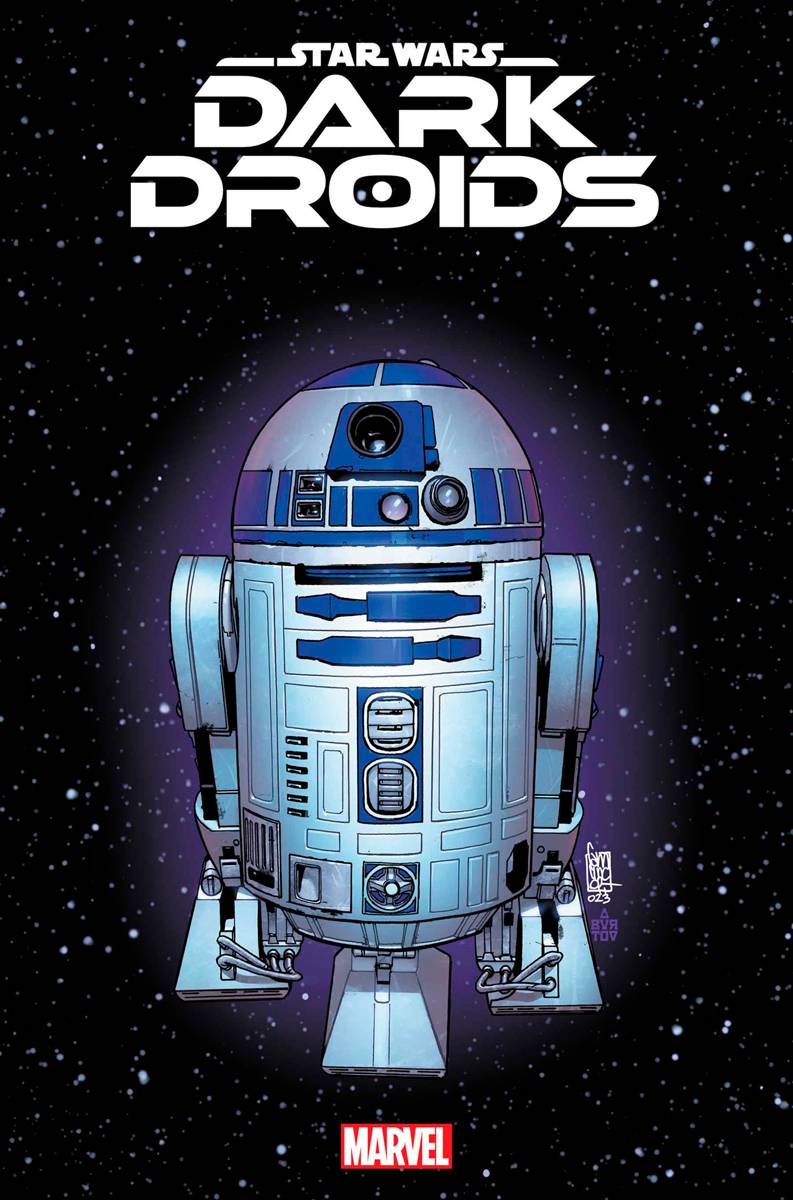 MARVEL PRH COMIC BOOK STAR WARS DARK DROIDS #1 GIUSEPPE CAMUNCOLI FOIL VAR