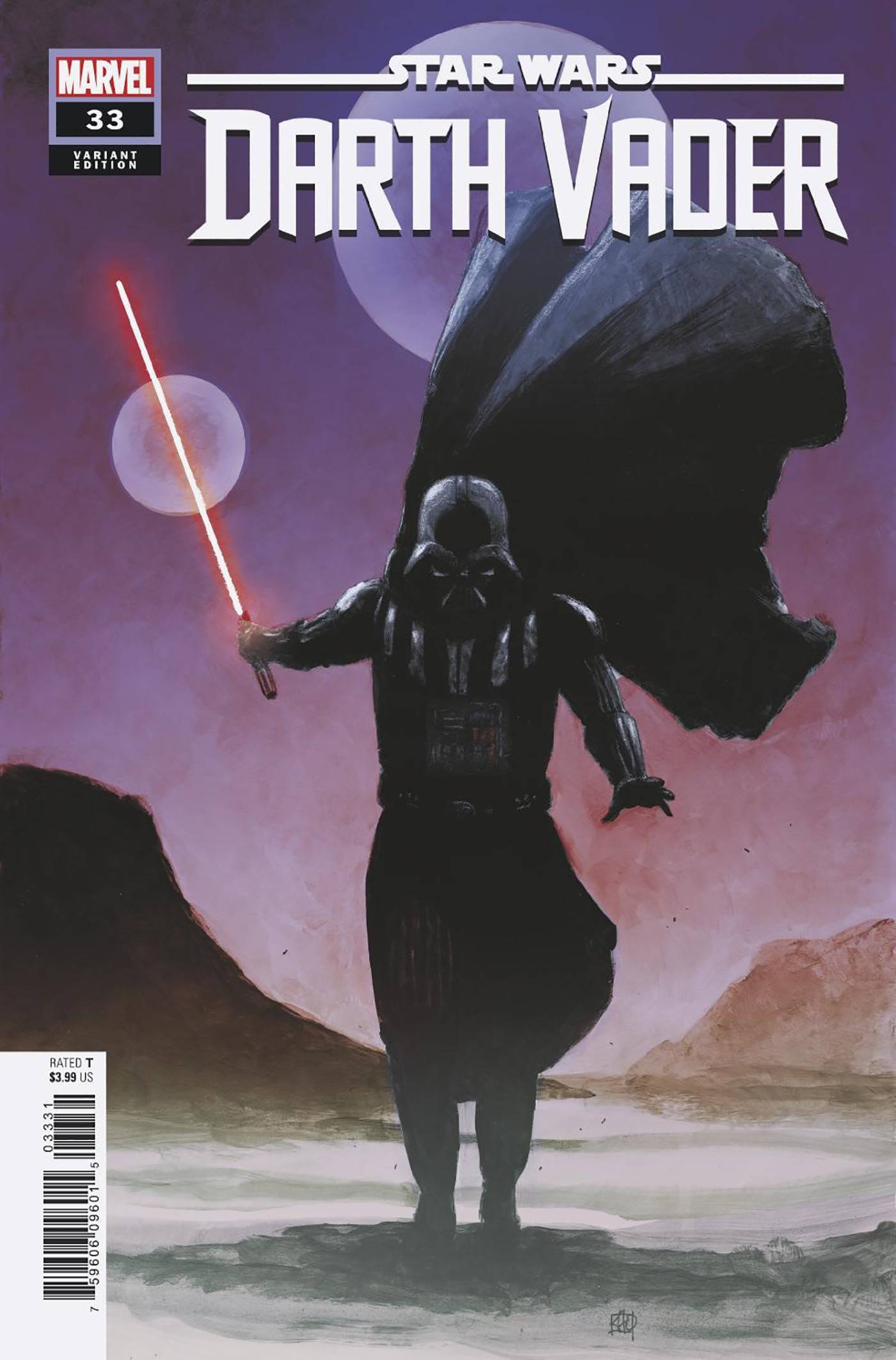 MARVEL PRH COMIC BOOK STAR WARS DARTH VADER #33 KHOI PHAM VAR