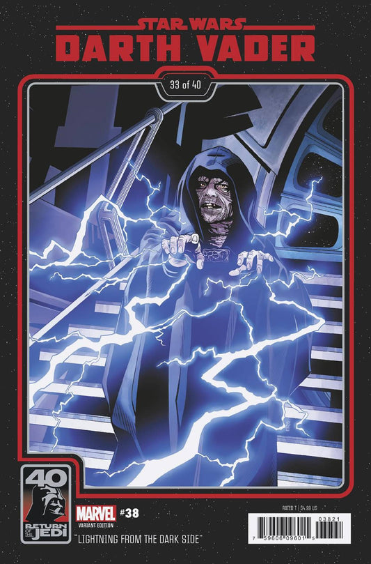 MARVEL PRH COMIC BOOK STAR WARS DARTH VADER #38 RETURN OF JEDI 40TH ANNIV VAR