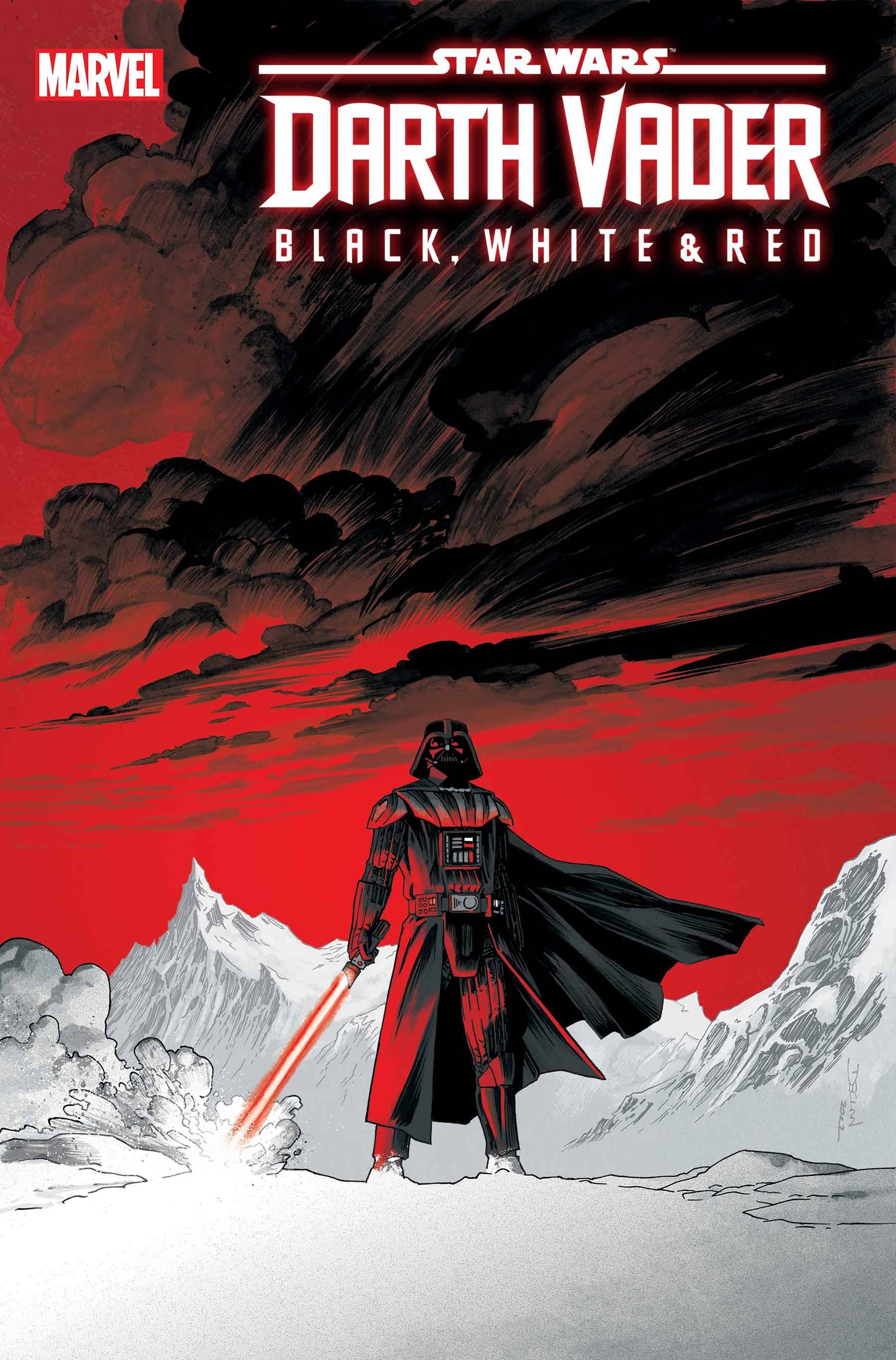 MARVEL PRH COMIC BOOK STAR WARS DARTH VADER BLACK WHITE AND RED #2 25 COPY INCV SH