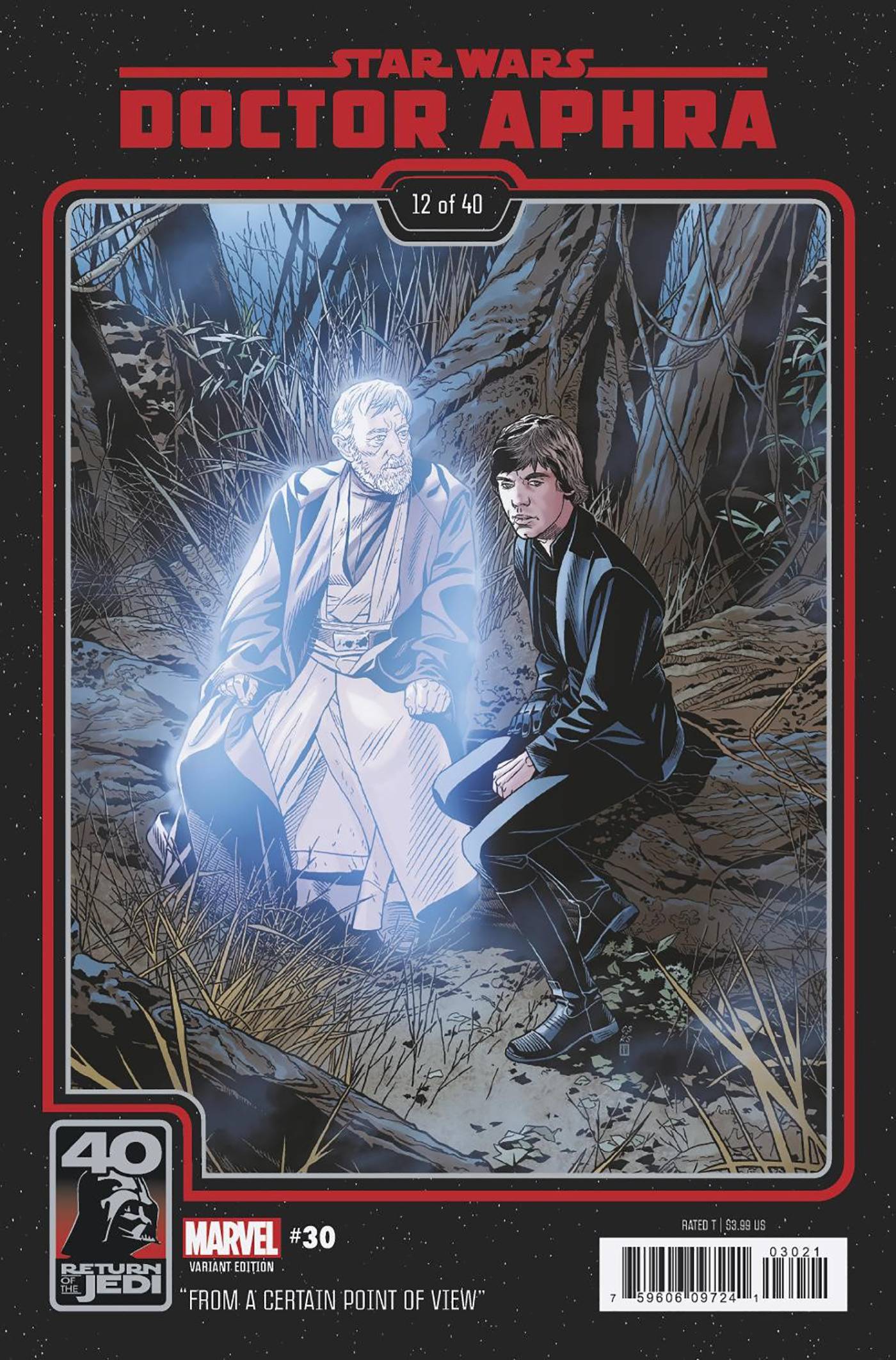 MARVEL PRH COMIC BOOK STAR WARS DOCTOR APHRA #30 RETURN JEDI 40TH ANNIV VAR