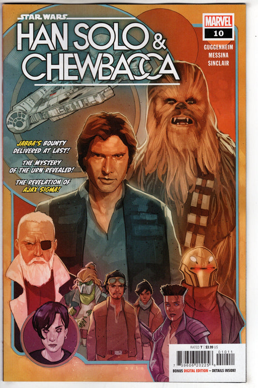 MARVEL PRH COMIC BOOK STAR WARS HAN SOLO CHEWBACCA #10