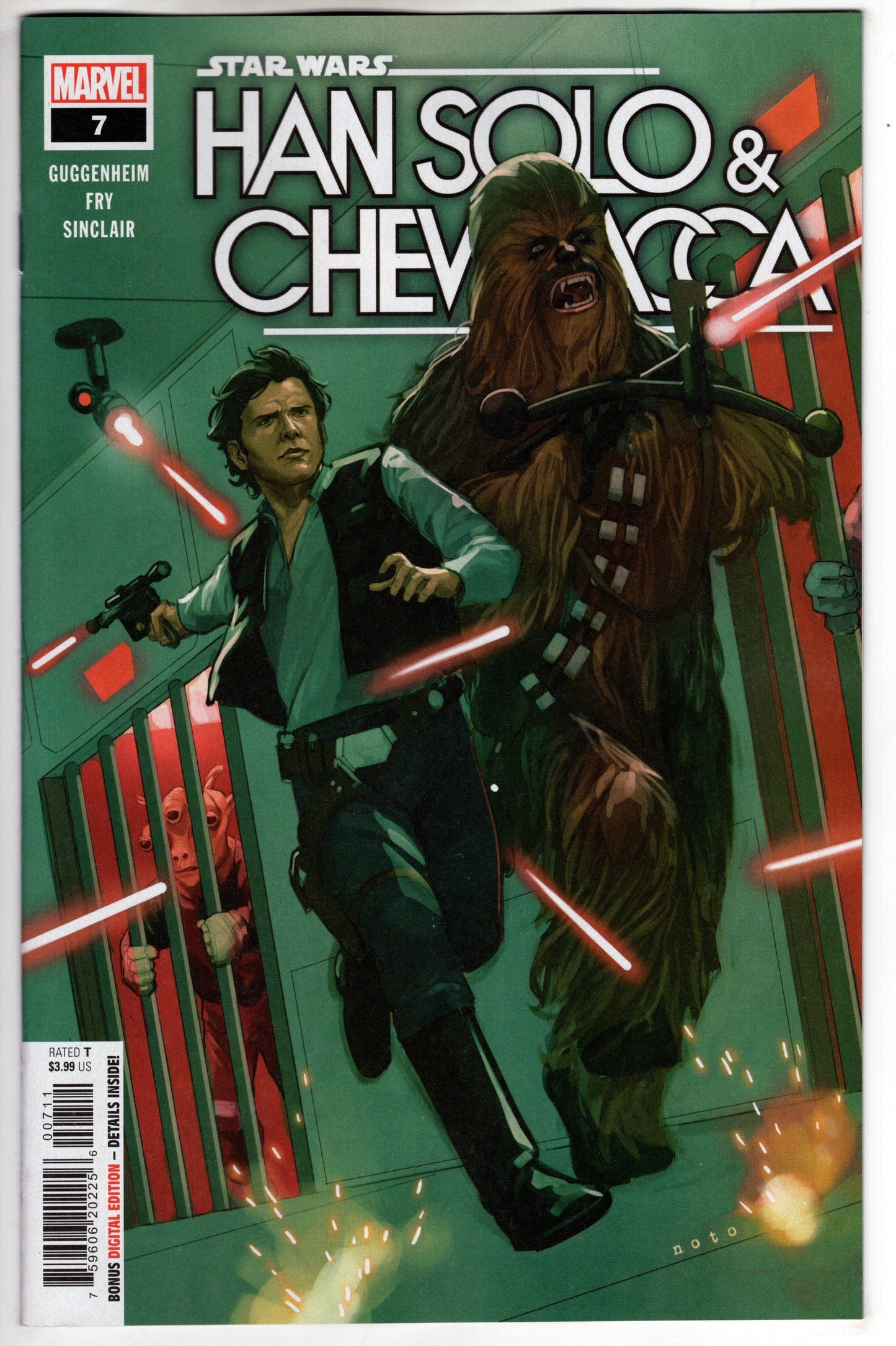 MARVEL PRH COMIC BOOK STAR WARS HAN SOLO CHEWBACCA #7