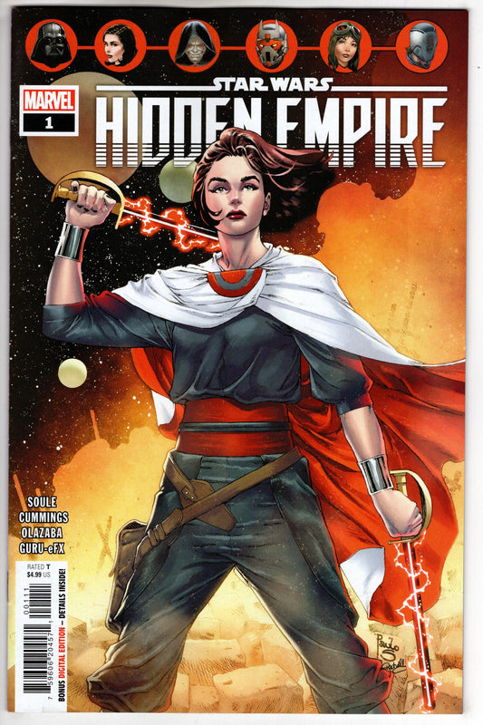 MARVEL PRH COMIC BOOK STAR WARS HIDDEN EMPIRE #1 (OF 5)