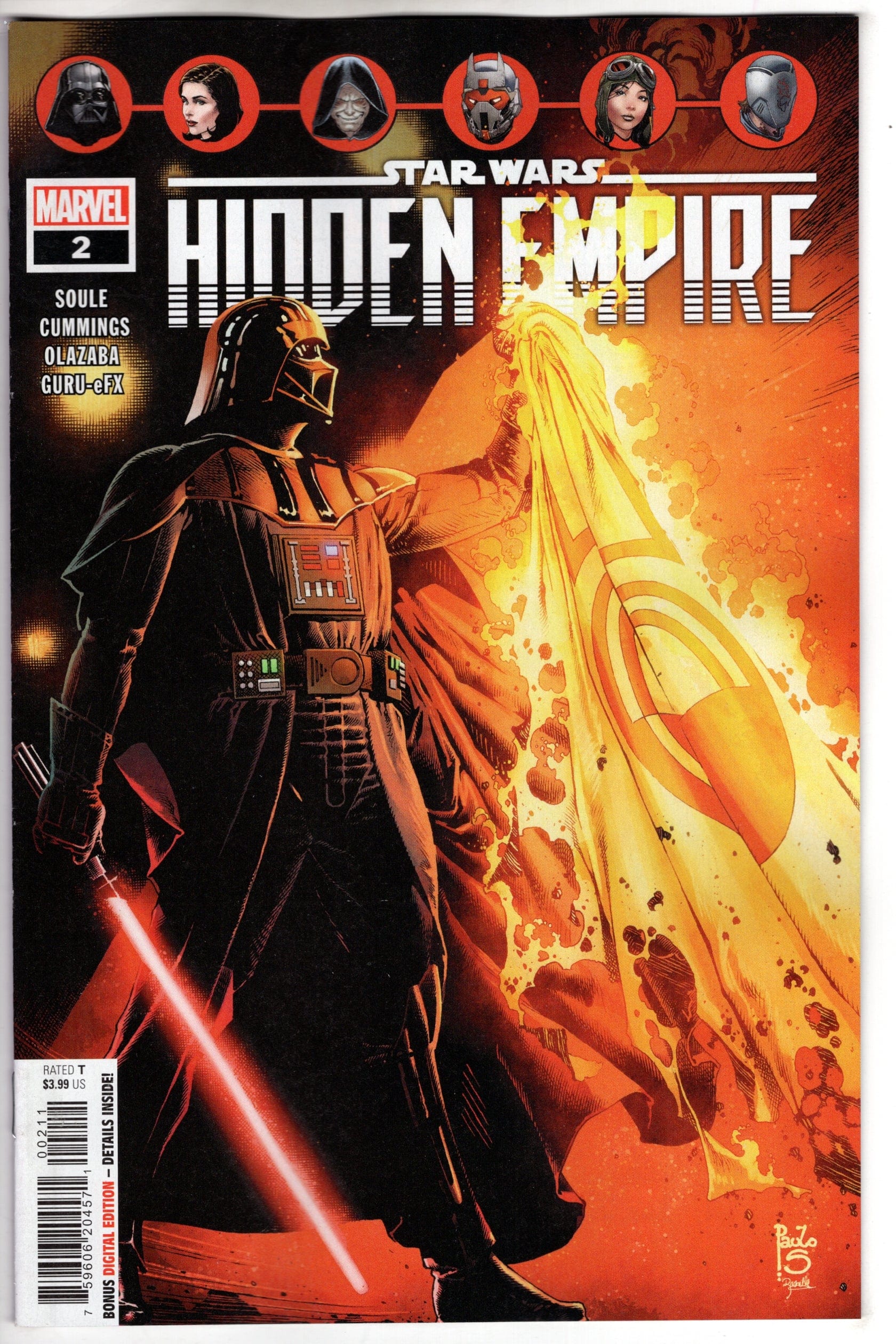 MARVEL PRH COMIC BOOK STAR WARS HIDDEN EMPIRE #2 (OF 5)