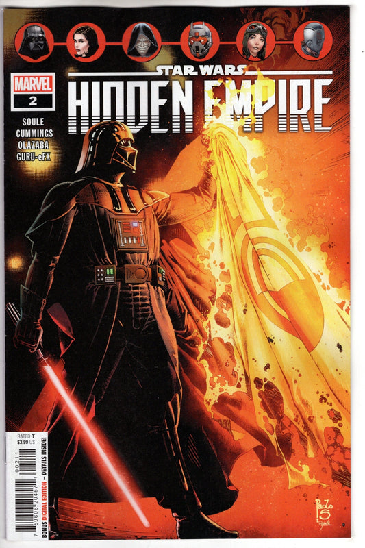 MARVEL PRH COMIC BOOK STAR WARS HIDDEN EMPIRE #2 (OF 5)