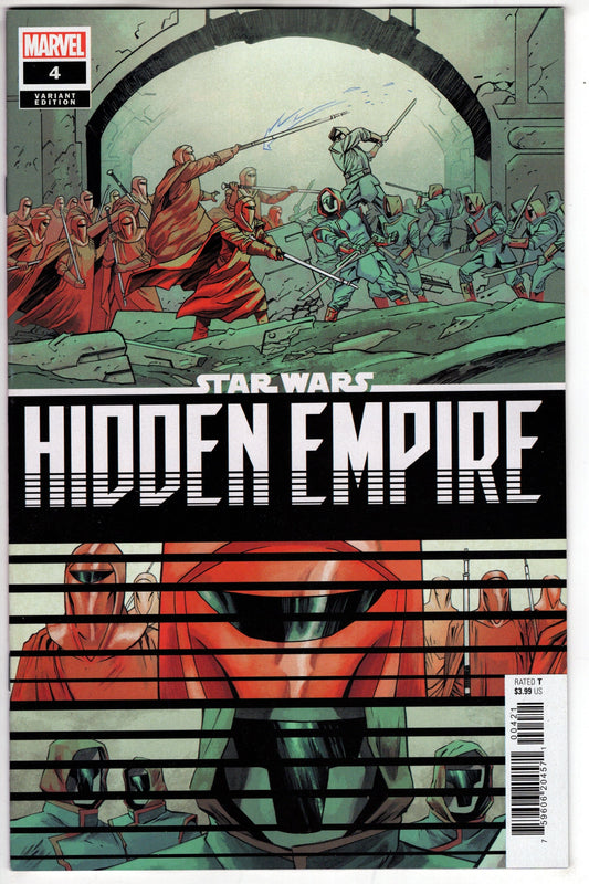 MARVEL PRH COMIC BOOK STAR WARS HIDDEN EMPIRE #4 (OF 5) SHALVEY BATTLE VAR