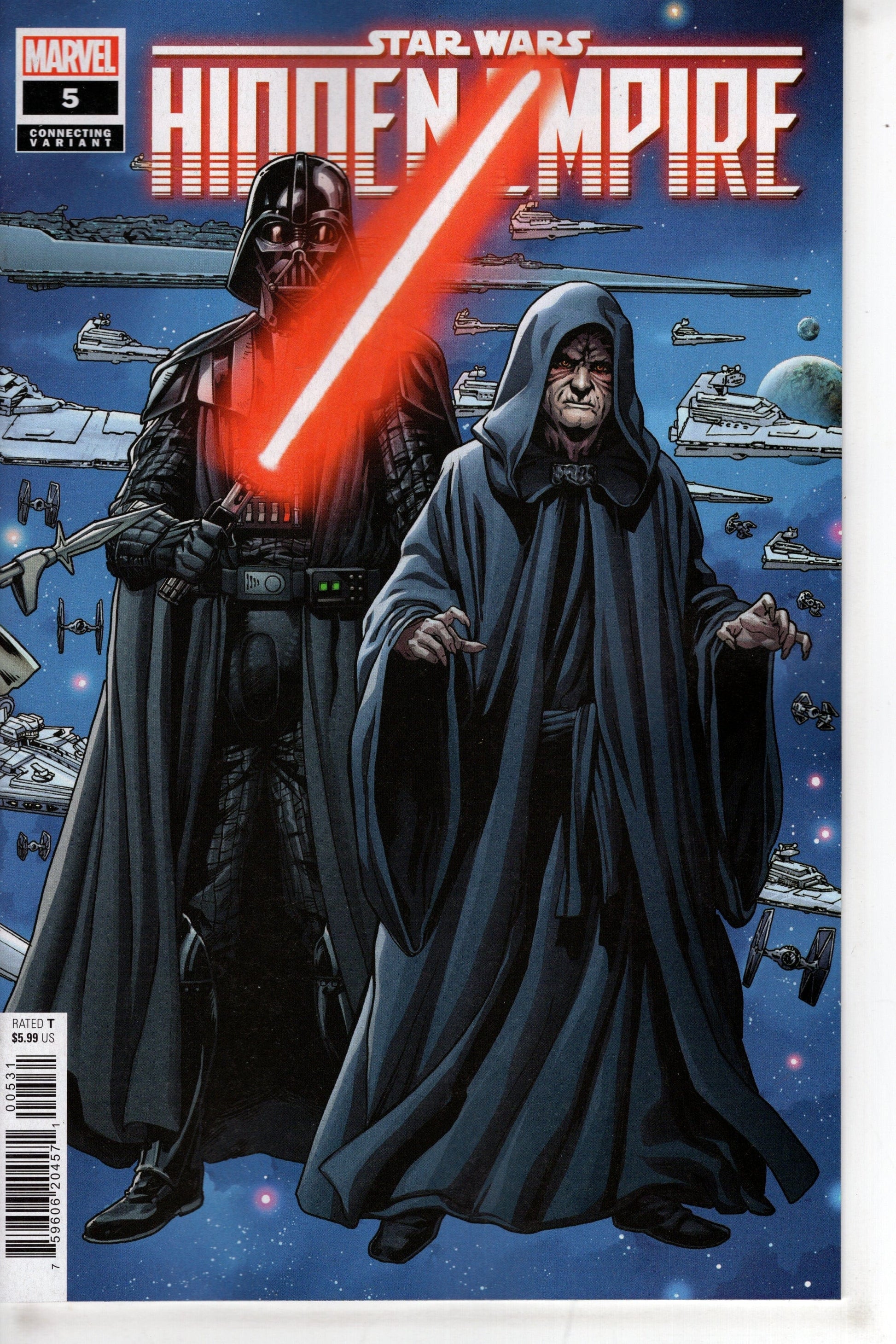 MARVEL PRH COMIC BOOK STAR WARS HIDDEN EMPIRE #5 (OF 5) CUMMINGS CONNECTING VAR