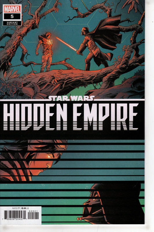 MARVEL PRH COMIC BOOK STAR WARS HIDDEN EMPIRE #5 (OF 5) SHALVEY BATTLE VAR