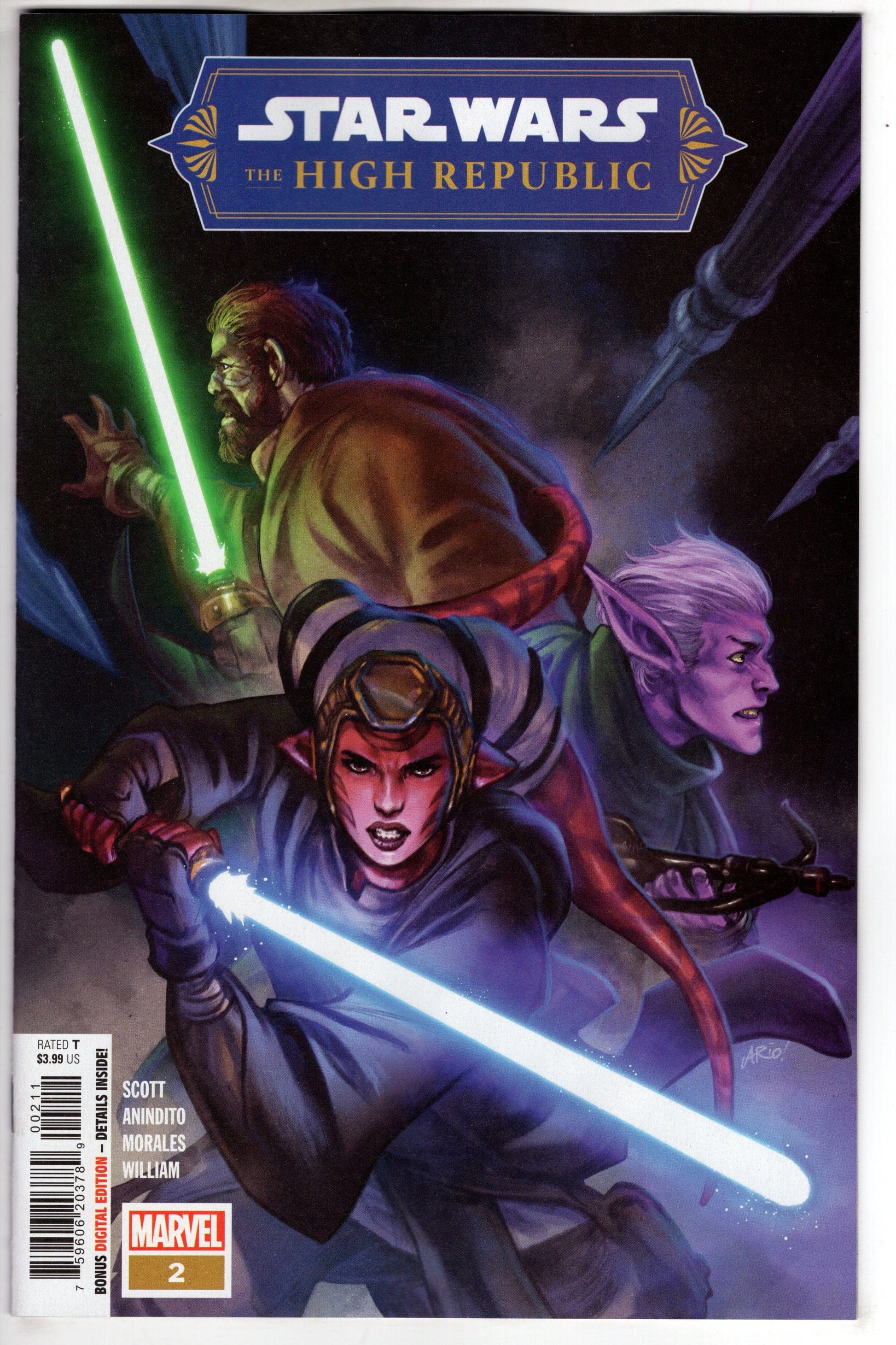 MARVEL PRH COMIC BOOK Star Wars High Republic #2