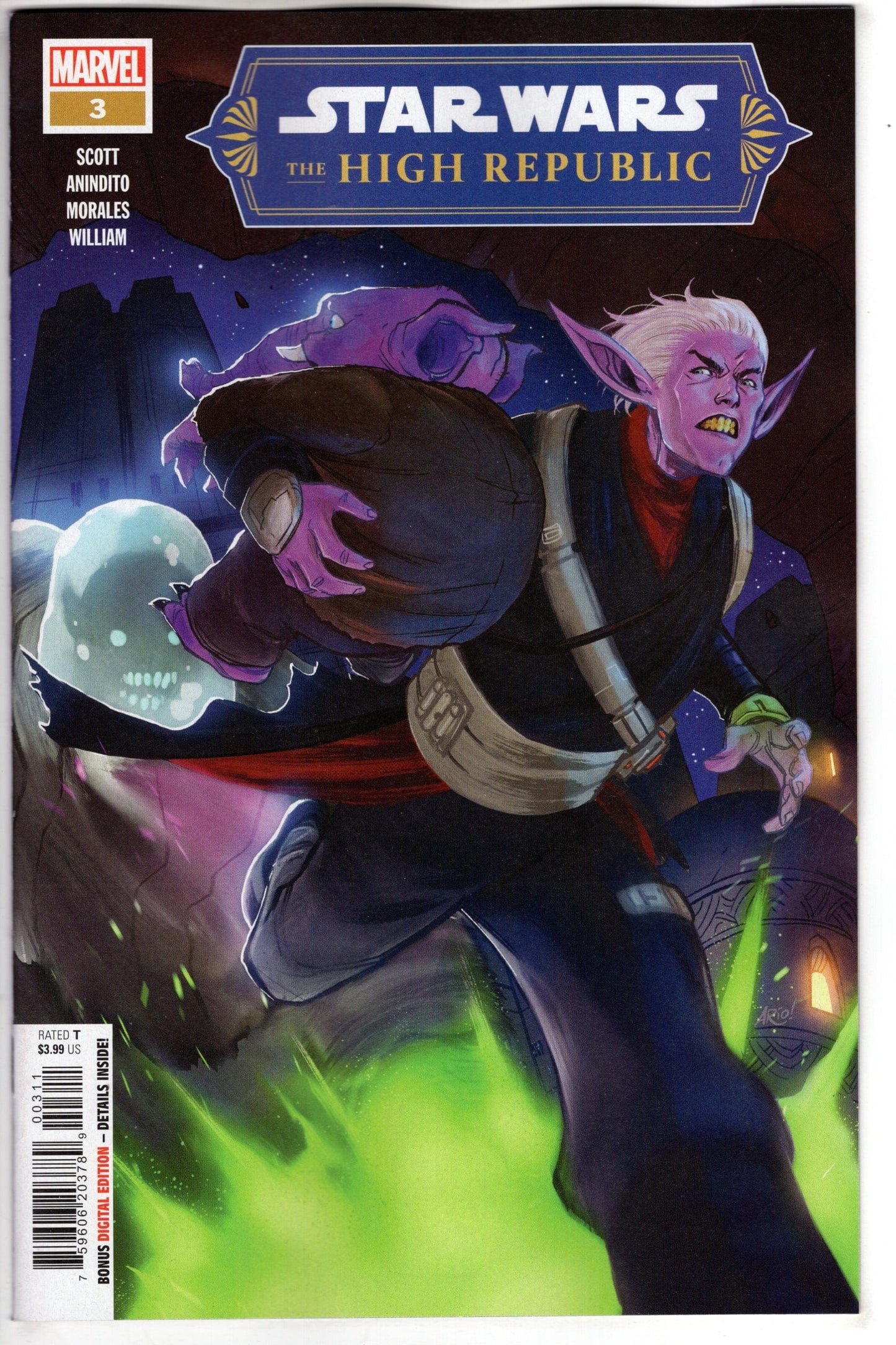 MARVEL PRH COMIC BOOK STAR WARS HIGH REPUBLIC #3