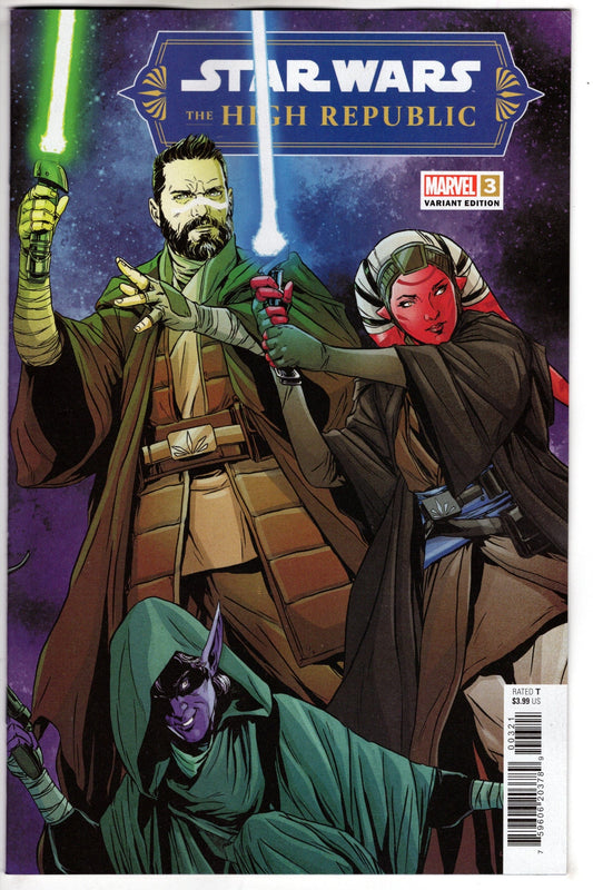 MARVEL PRH COMIC BOOK STAR WARS HIGH REPUBLIC #3 LAMING VAR