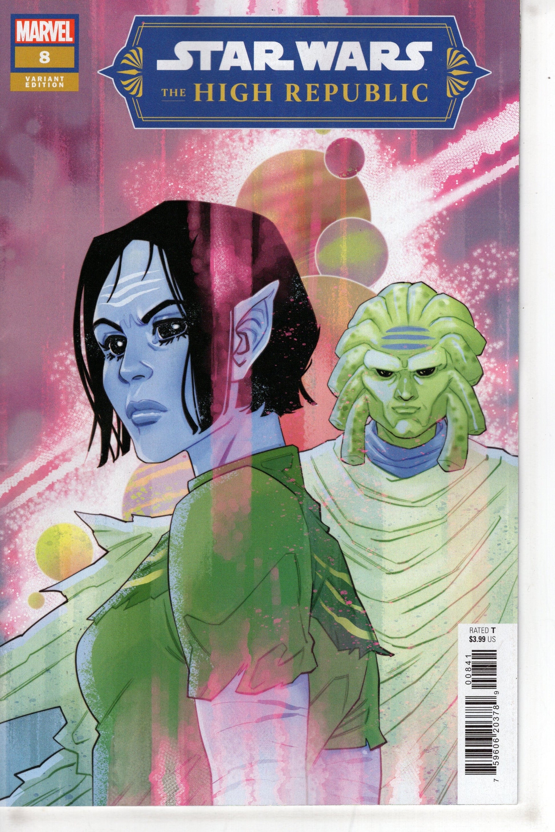 MARVEL PRH COMIC BOOK STAR WARS HIGH REPUBLIC #8 SAUVAGE VAR