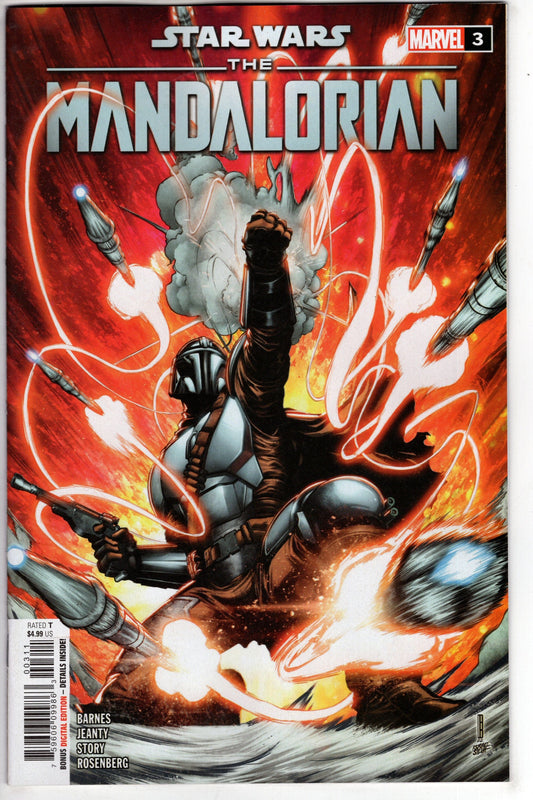 MARVEL PRH COMIC BOOK STAR WARS MANDALORIAN #3