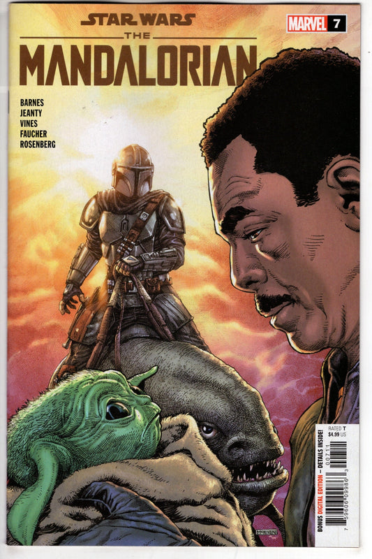 MARVEL PRH COMIC BOOK STAR WARS MANDALORIAN #7