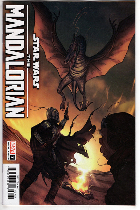 MARVEL PRH COMIC BOOK STAR WARS MANDALORIAN #7 VARIANT