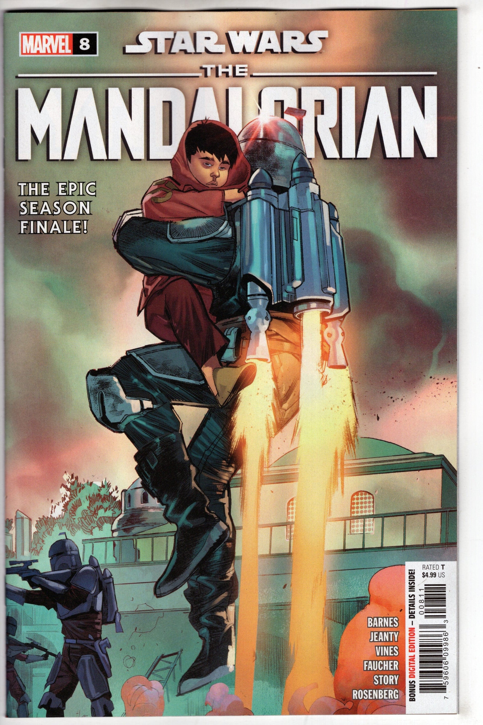 MARVEL PRH COMIC BOOK STAR WARS MANDALORIAN #8
