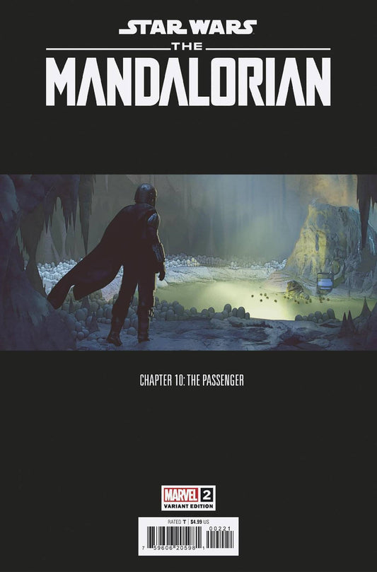 MARVEL PRH COMIC BOOK STAR WARS MANDALORIAN SEASON 2 #2 CONCEPT ART VAR