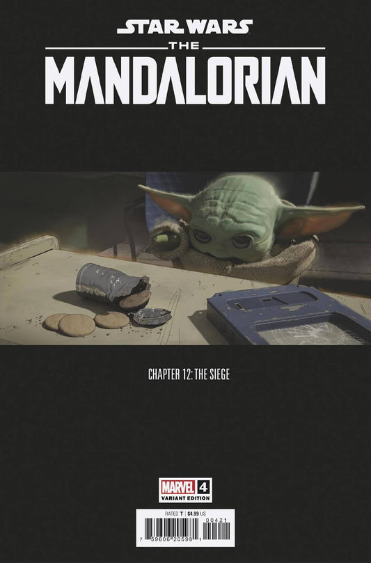 MARVEL PRH COMIC BOOK STAR WARS MANDALORIAN SEASON 2 #4 CONCEPT ART VAR