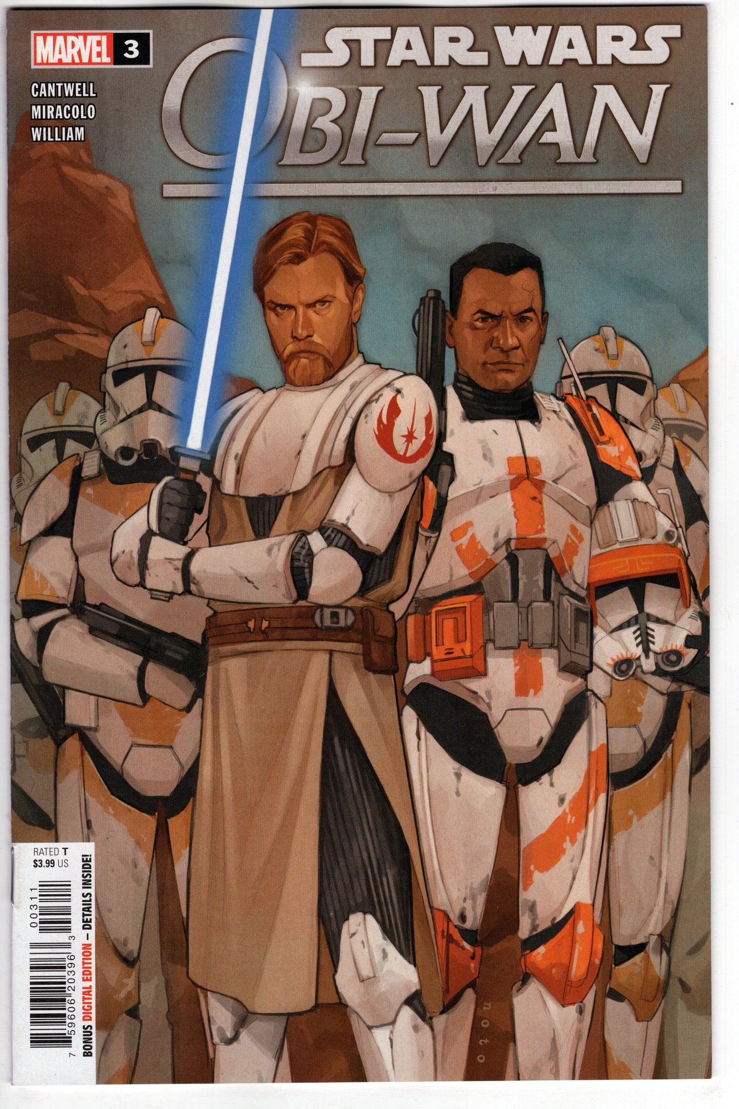 MARVEL PRH COMIC BOOK STAR WARS OBI-WAN KENOBI #3 (OF 5)