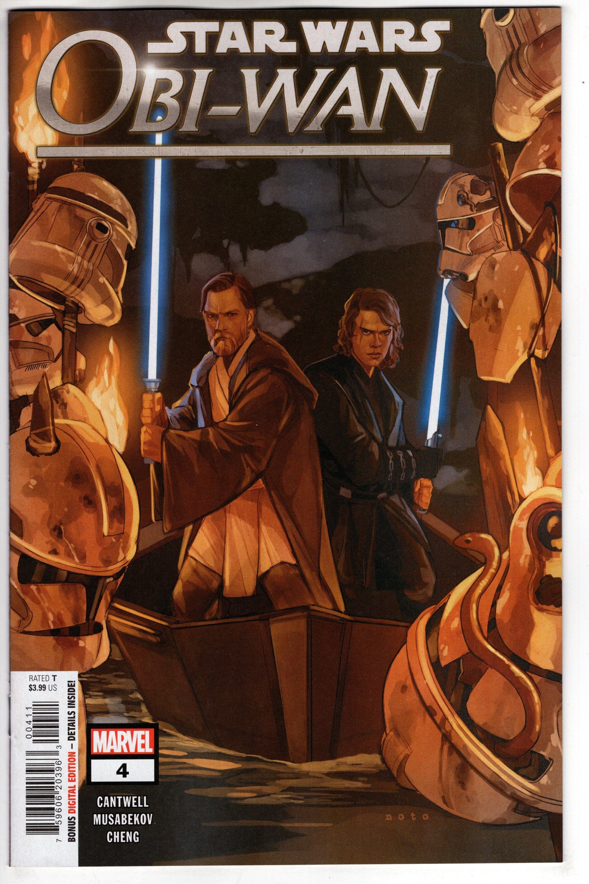 MARVEL PRH COMIC BOOK STAR WARS OBI-WAN KENOBI #4 (OF 5)