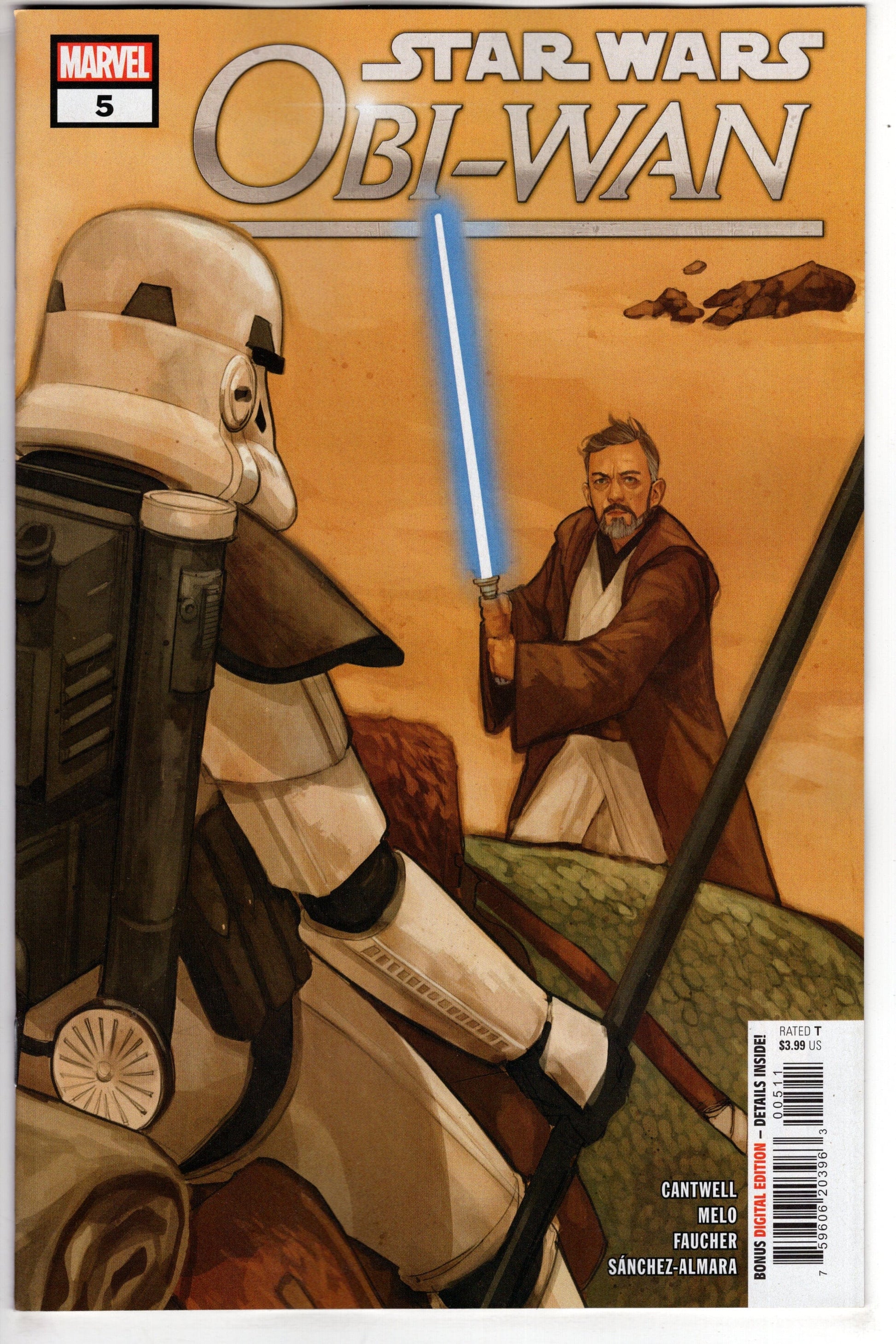 MARVEL PRH COMIC BOOK STAR WARS OBI-WAN KENOBI #5 (OF 5)