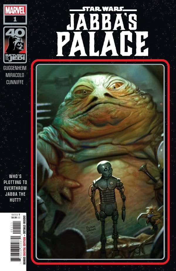 MARVEL PRH COMIC BOOK STAR WARS RETURN OF JEDI JABBAS PALACE #1