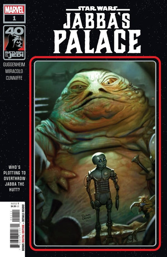 MARVEL PRH COMIC BOOK STAR WARS RETURN OF JEDI JABBAS PALACE #1
