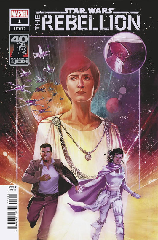 MARVEL PRH COMIC BOOK STAR WARS RETURN OF JEDI REBELLION #1 ROD REIS VAR