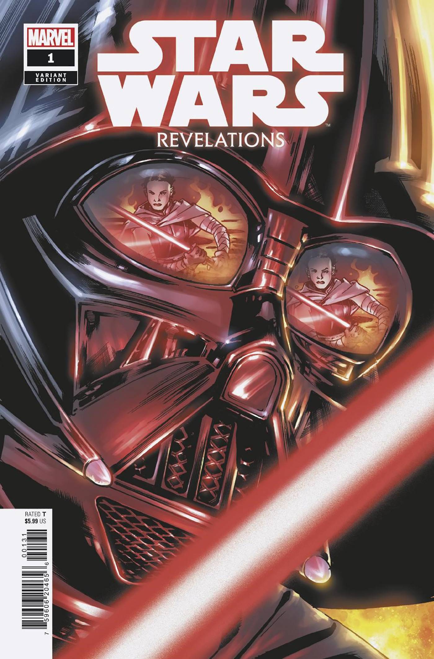 MARVEL PRH COMIC BOOK STAR WARS REVELATIONS #1 HITCH VARIANT