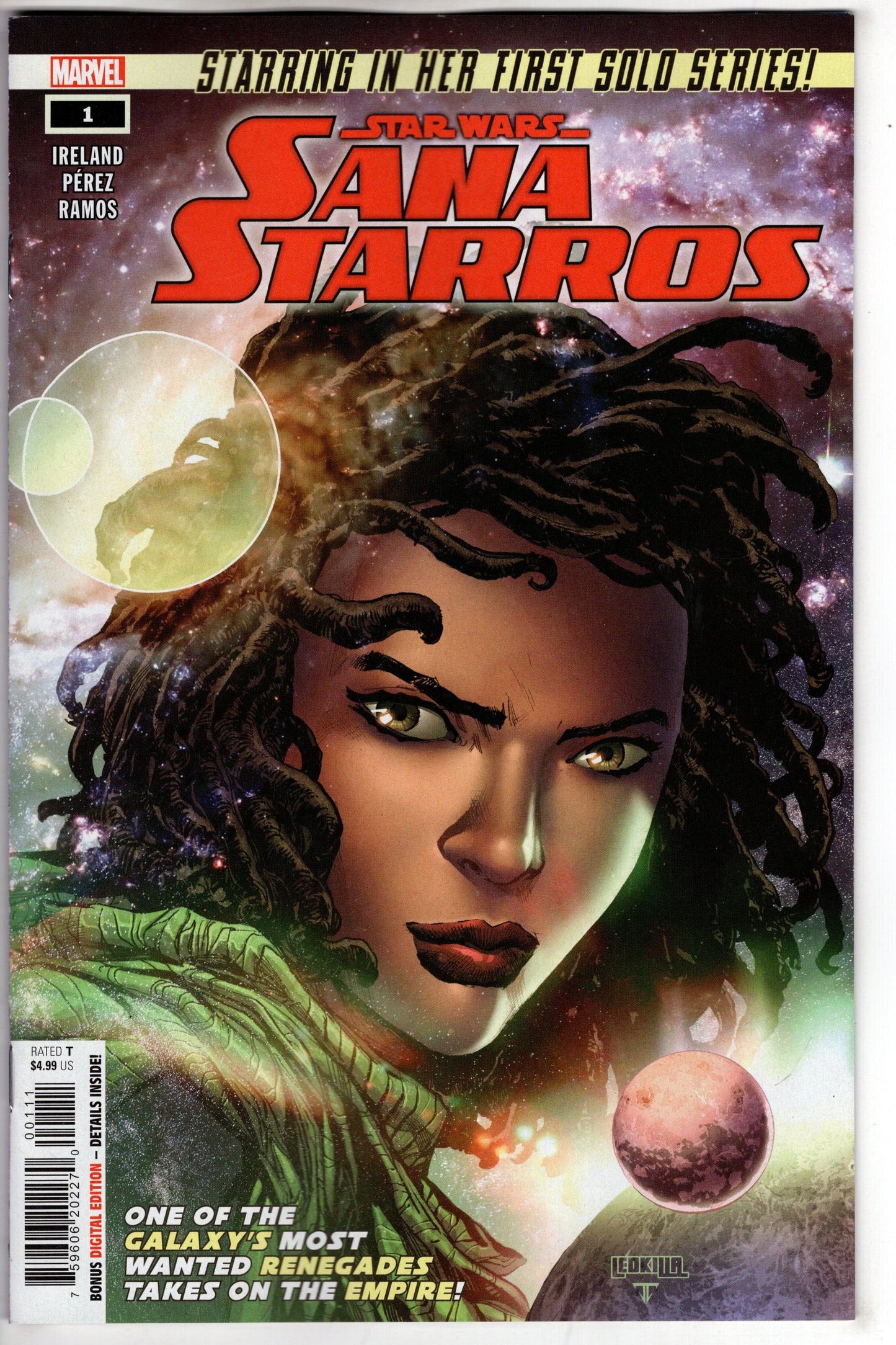 MARVEL PRH COMIC BOOK STAR WARS SANA STARROS #1