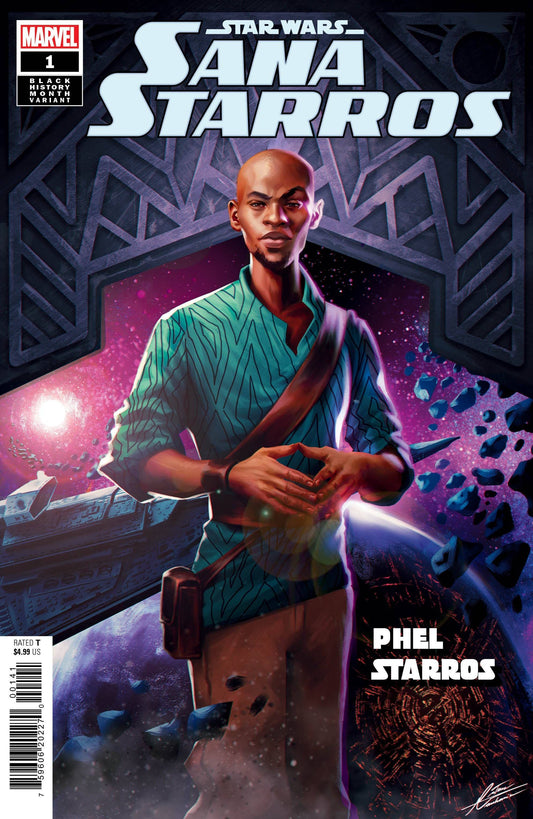 MARVEL PRH COMIC BOOK STAR WARS SANA STARROS #1 MANHANINI BLACK HISTORY MONTH