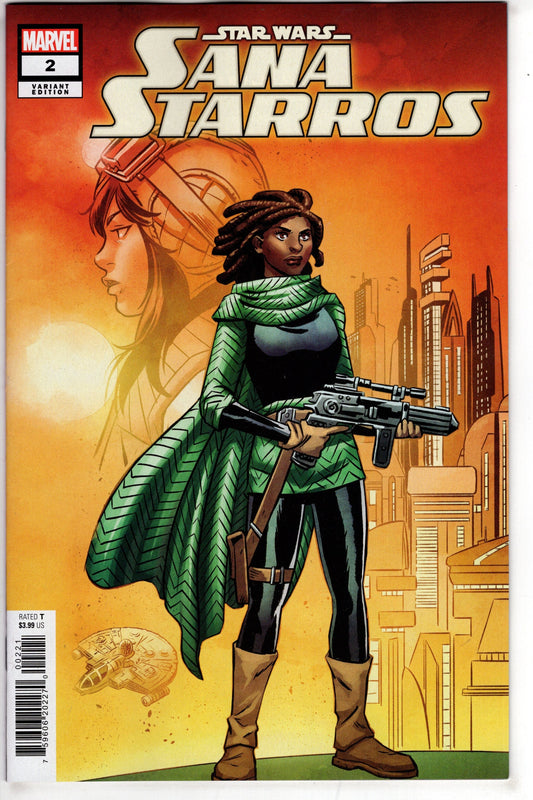 MARVEL PRH COMIC BOOK STAR WARS SANA STARROS #2 BUSTOS VAR