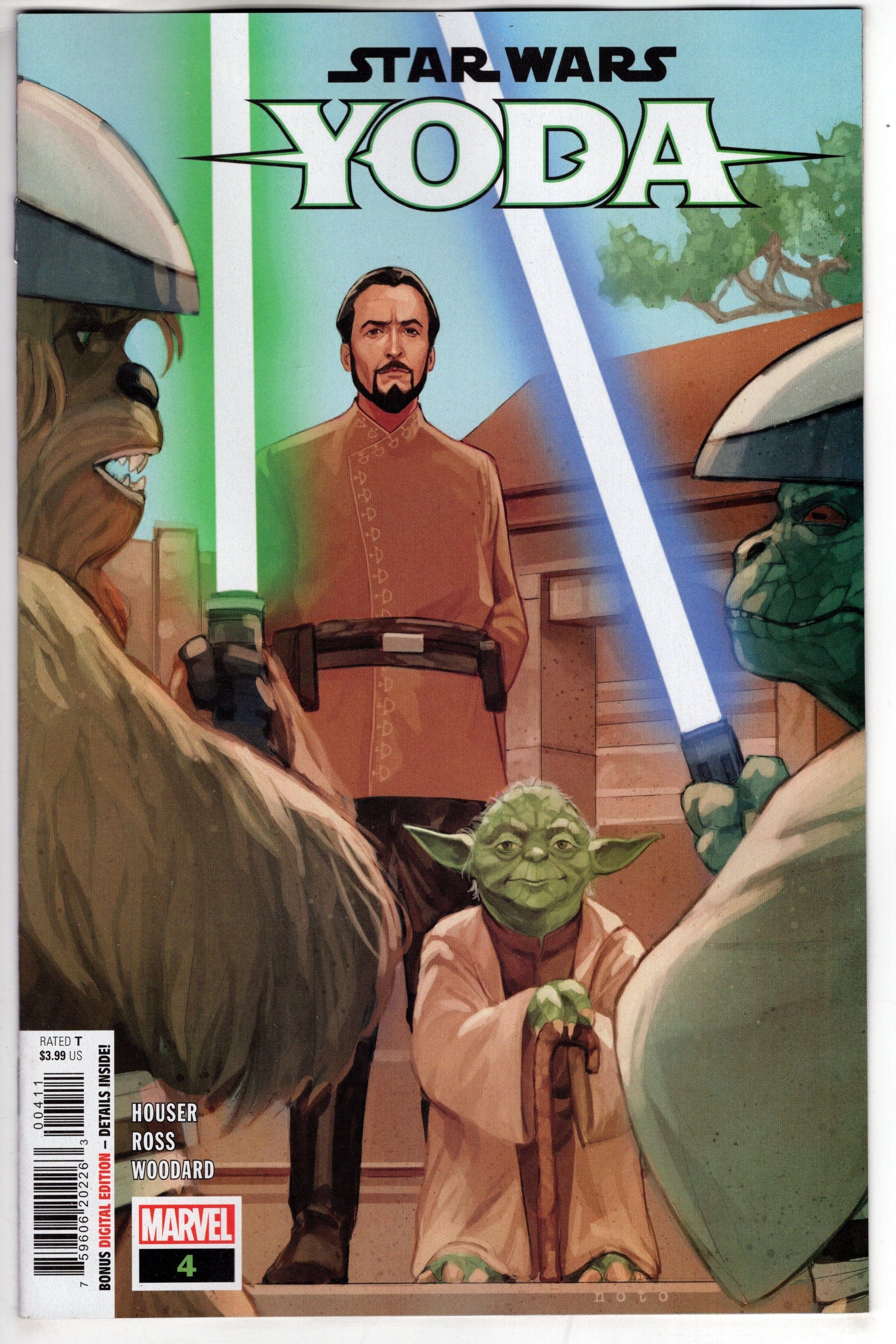 MARVEL PRH COMIC BOOK STAR WARS YODA #4