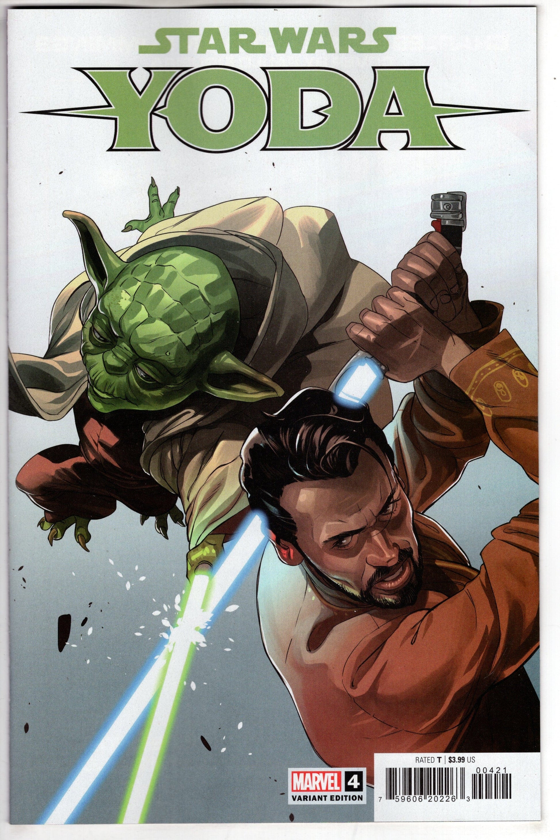 MARVEL PRH COMIC BOOK STAR WARS YODA #4 STOTT VAR