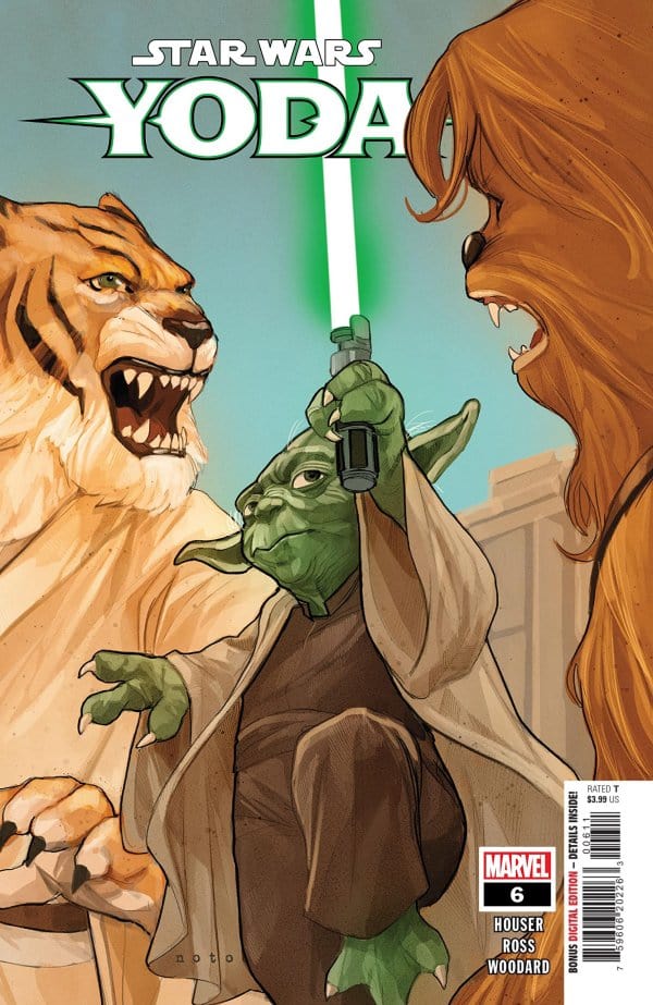 MARVEL PRH COMIC BOOK STAR WARS YODA #6