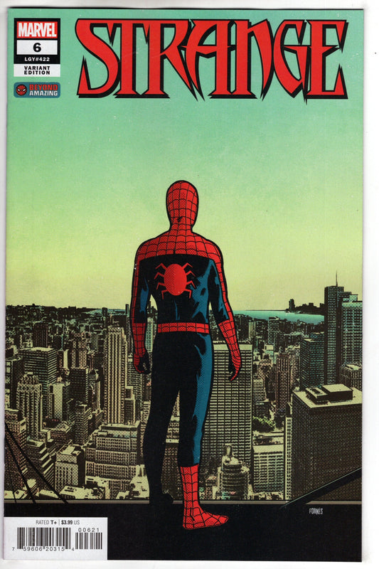 MARVEL PRH COMIC BOOK STRANGE #6 FORNES BEYOND AMAZING SPIDER-MAN VARIANT (RES)