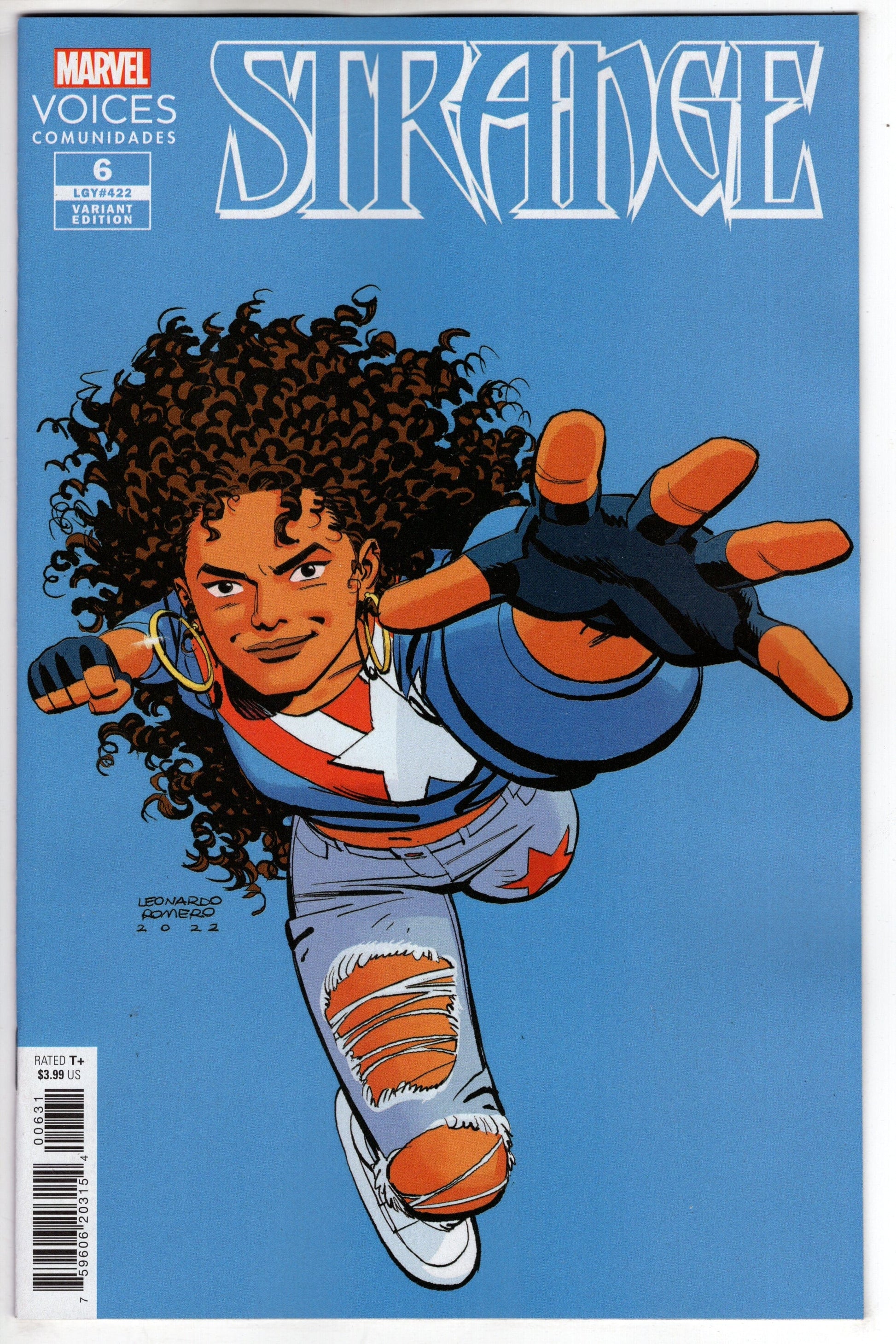 MARVEL PRH COMIC BOOK STRANGE #6 ROMERO COMMUNITY VARIANT