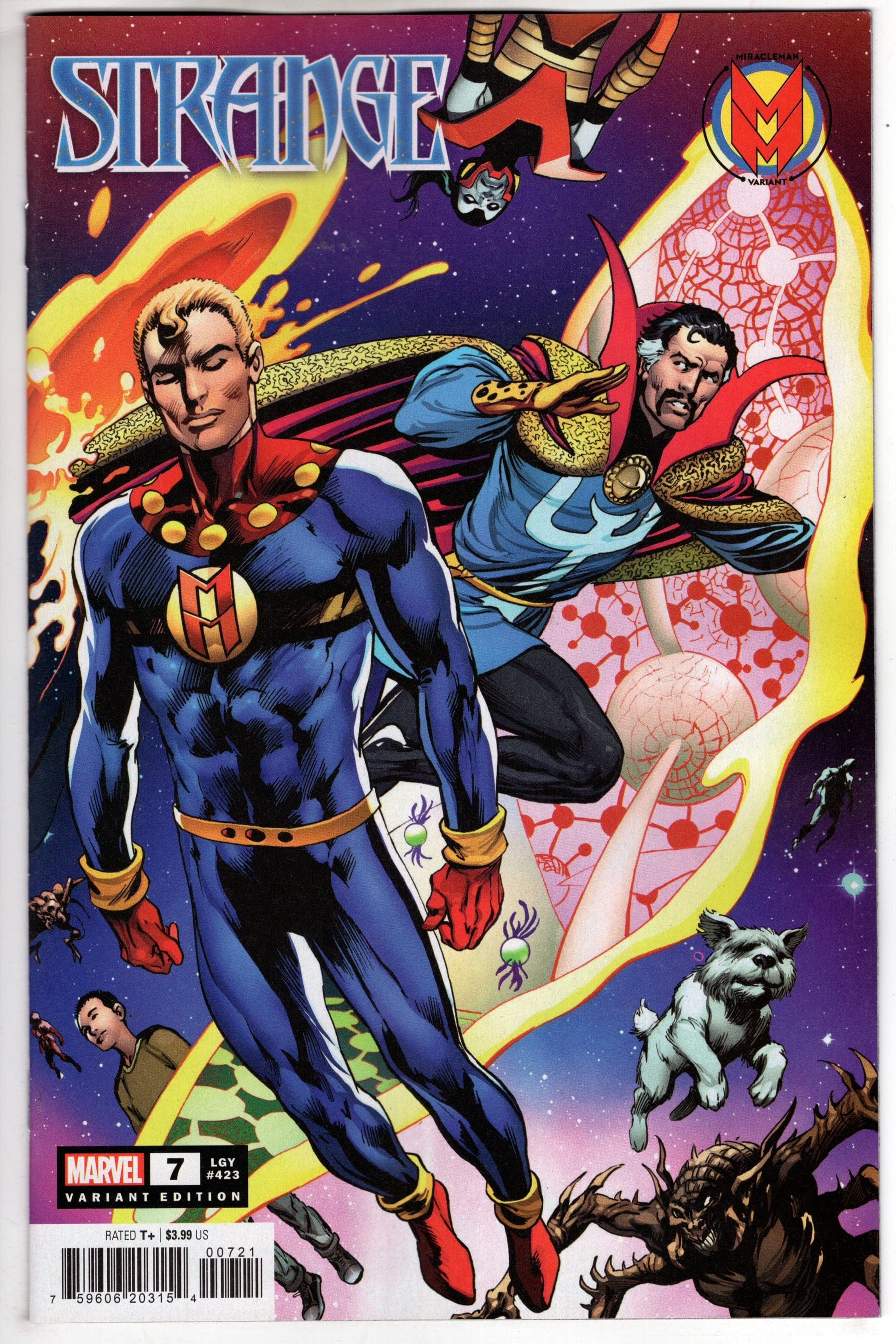 MARVEL PRH COMIC BOOK STRANGE #7 DAVIS MIRACLEMAN VARIANT