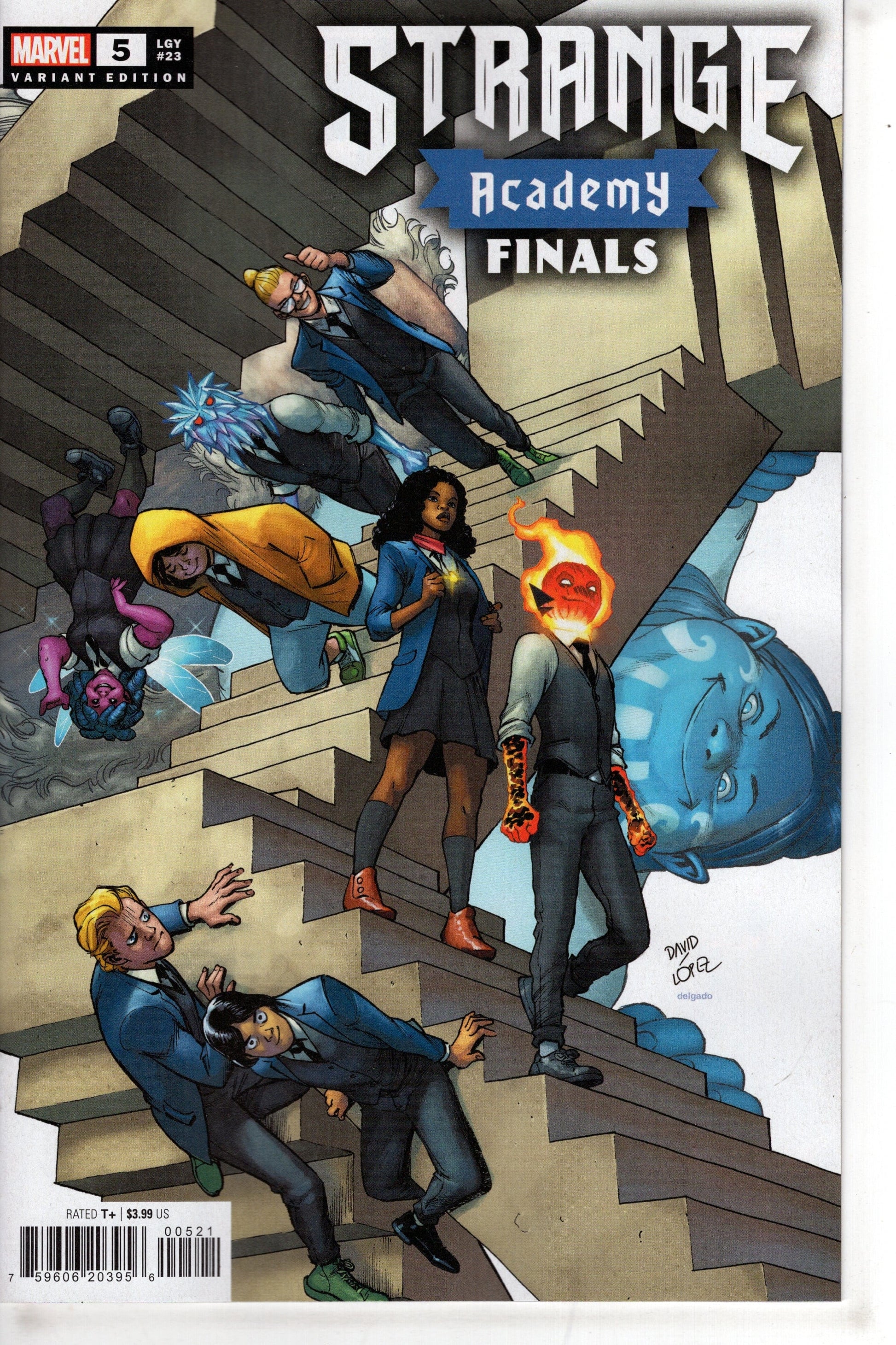 MARVEL PRH COMIC BOOK STRANGE ACADEMY FINALS #5 DAVID LOPEZ VAR