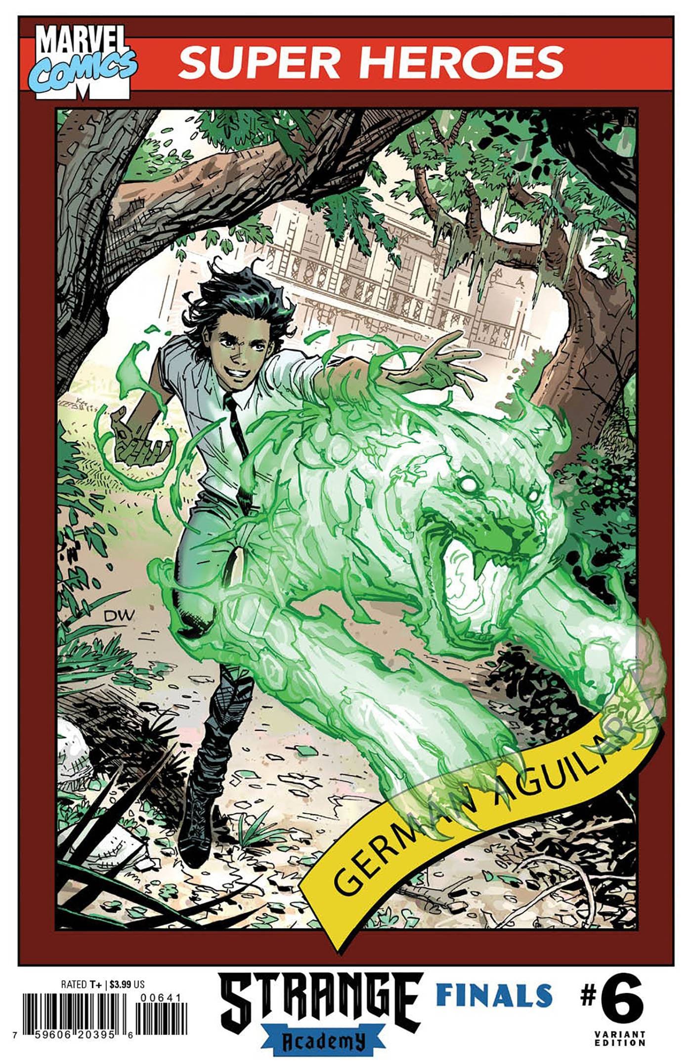 MARVEL PRH COMIC BOOK STRANGE ACADEMY FINALS #6 WEAVER TRADING CARD VAR