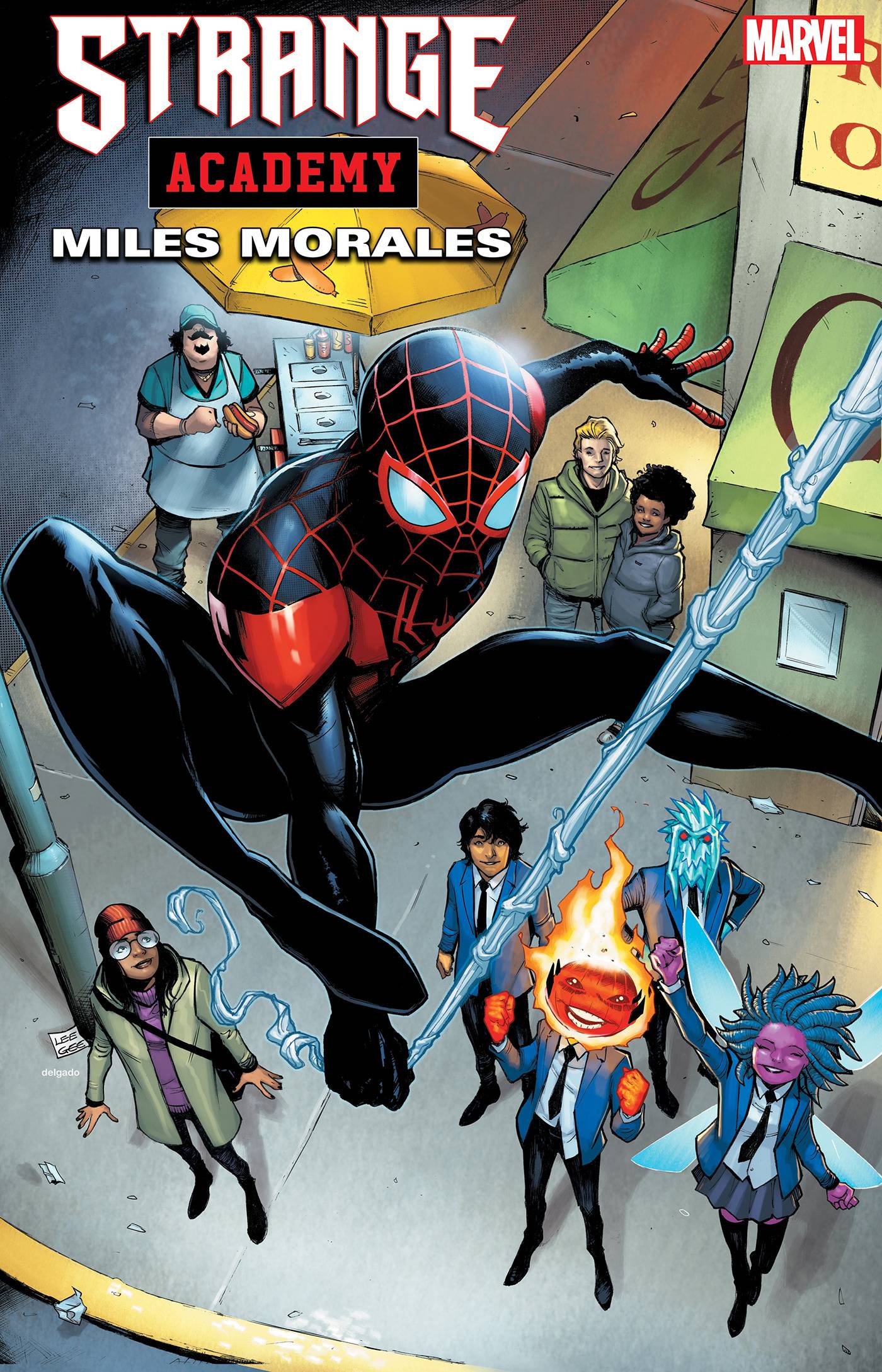 MARVEL PRH COMIC BOOK STRANGE ACADEMY MILES MORALES #1 25 COPY INCV GARBETT VAR