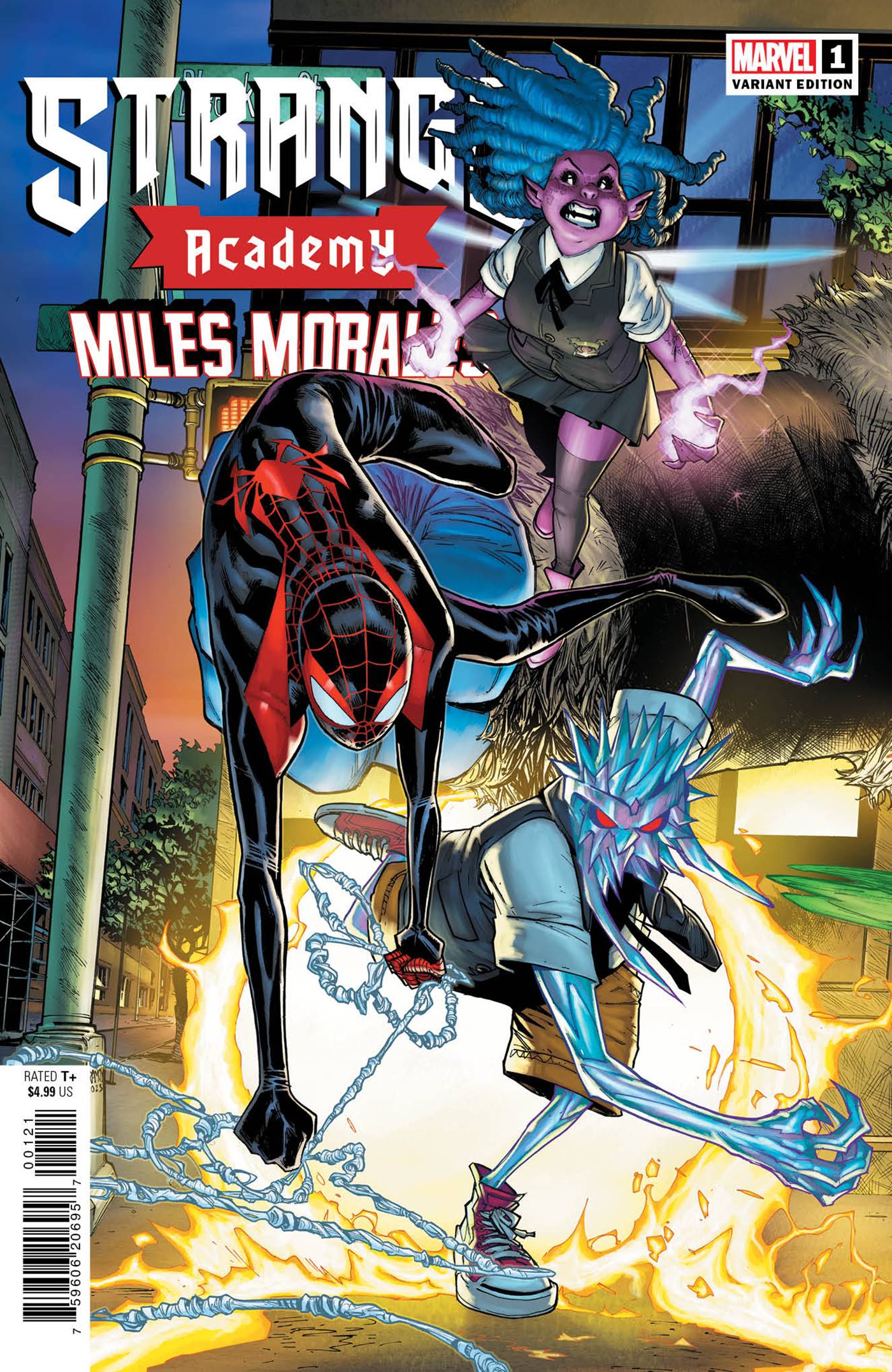 MARVEL PRH COMIC BOOK STRANGE ACADEMY MILES MORALES #1 HUMBERTO RAMOS CONNECT VAR