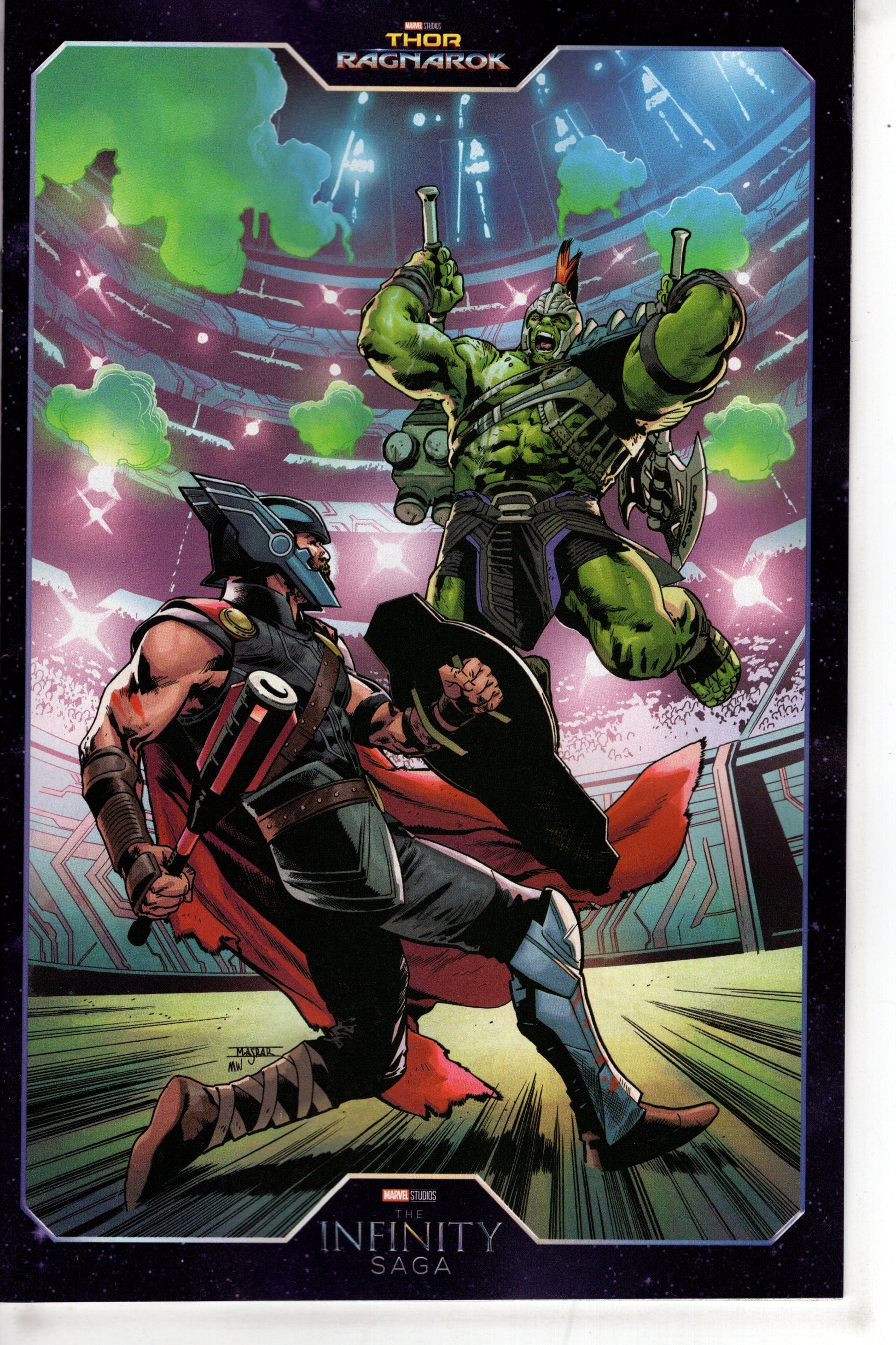 MARVEL PRH COMIC BOOK THOR #32 ASRAR INFINITY SAGA PHASE 3 VAR