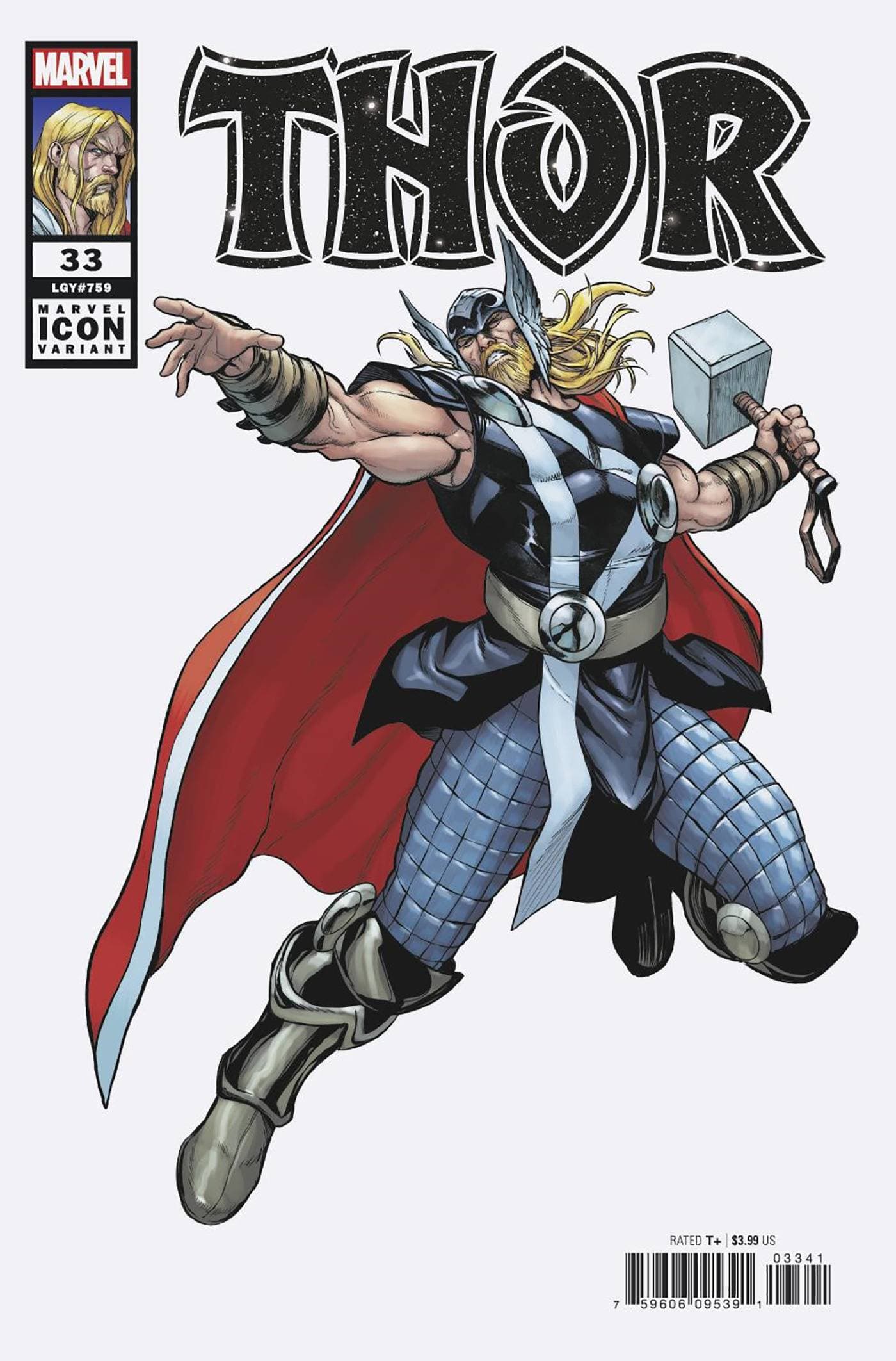 MARVEL PRH COMIC BOOK THOR #33 CASELLI MARVEL ICON VAR